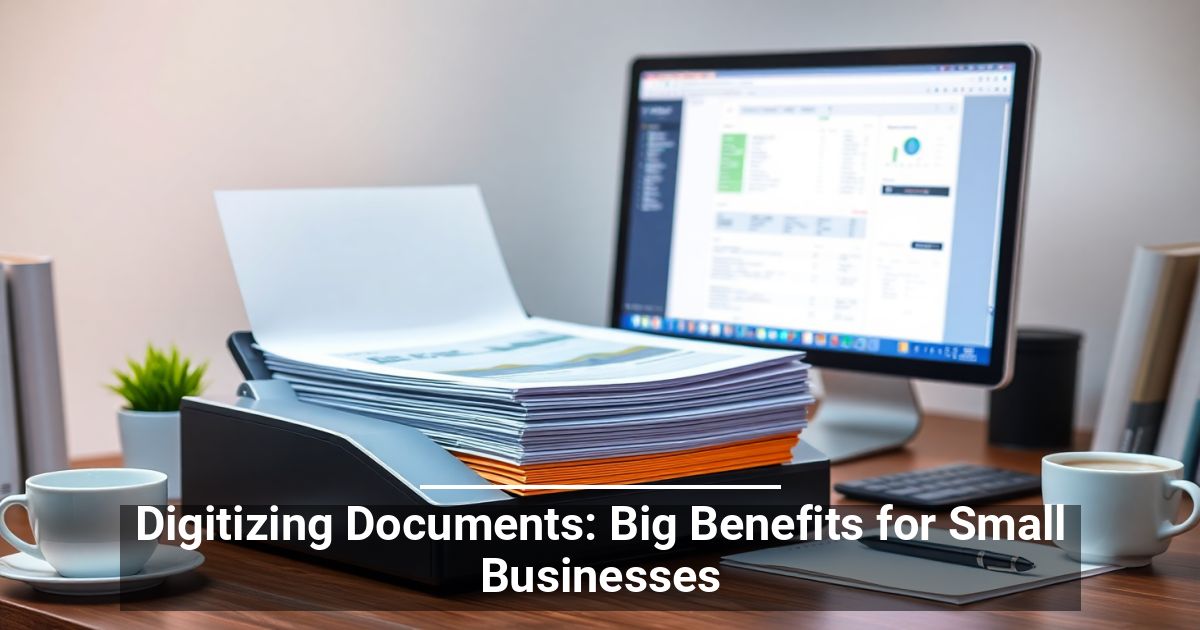 Digitizing Documents: Big Benefits for Small Businesses